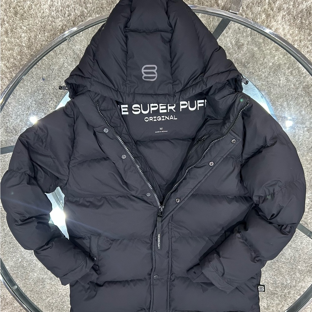 Aritzia Black Puffer Jacket - Picture 2 of 3